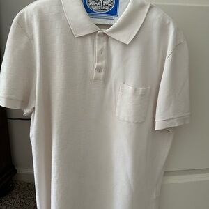 Men’s Classic Cream Louis Vuitton Polo Shirt